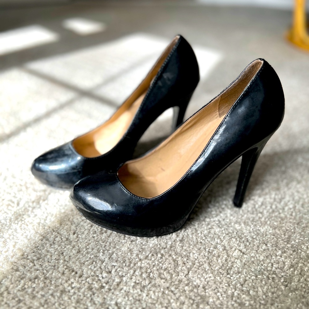 Black heels